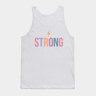 Colorful Strong Sparkle: Bold and Bright Tank Top